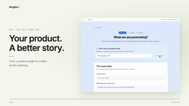Screen Studio product marketing angle video preview